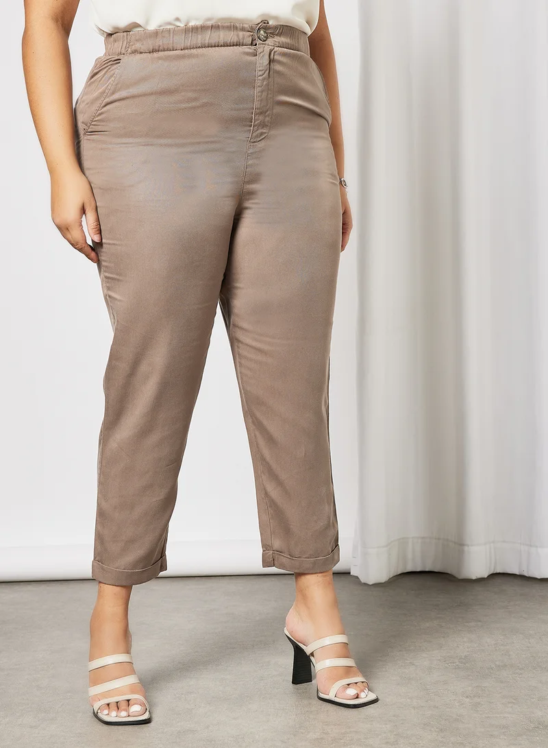 Violeta By Mango Plus Size Nairobi Pants