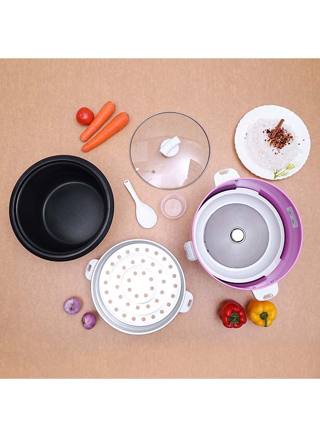 Olsenmark 3-In-1 Portable Rice Cooker 3 L 1000 W OMRC2183H White/Grey - Image 3