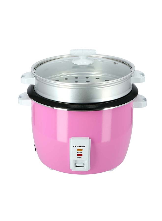 Olsenmark 3-In-1 Portable Rice Cooker 3 L 1000 W OMRC2183H White/Grey - Image 4