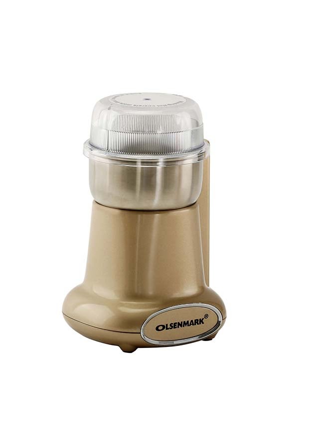 Olsenmark Electric Coffee Grinder 200.0 W OMCG2227 Gold  - Image 3