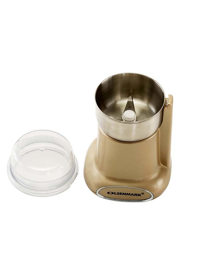 Olsenmark Electric Coffee Grinder 200.0 W OMCG2227 Gold  - Image 5