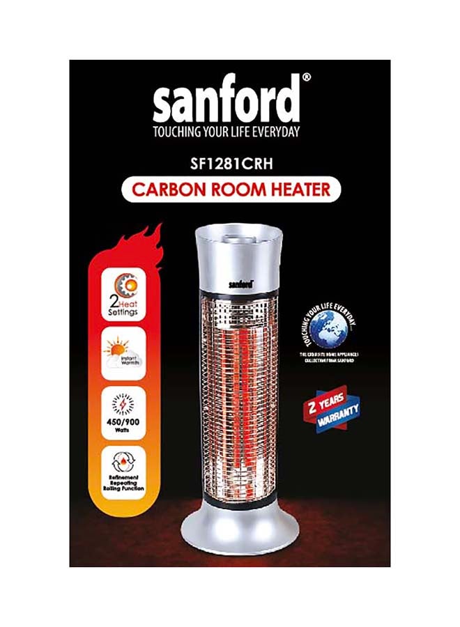 سانفورد سخان للغرفة من الكربون 900.0 W SF1281CRH BS فضي - Image 3