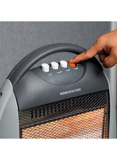 Olsenmark Halogen Heater 1200 W OMHH1641B Grey  - Image 2