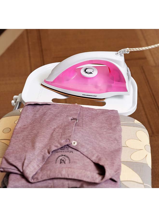Olsenmark - Dry Iron 1200 W OMDI1696 White/Pink - Image 1