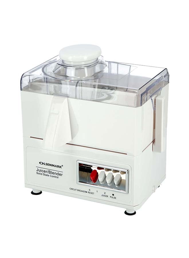 Olsenmark - 4-In-1 Electric Blender OMSB2137 White - Image 1