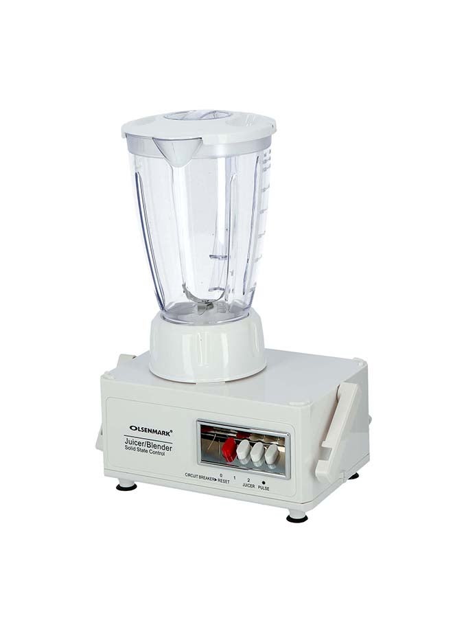 Olsenmark - 4-In-1 Electric Blender OMSB2137 White - Image 1