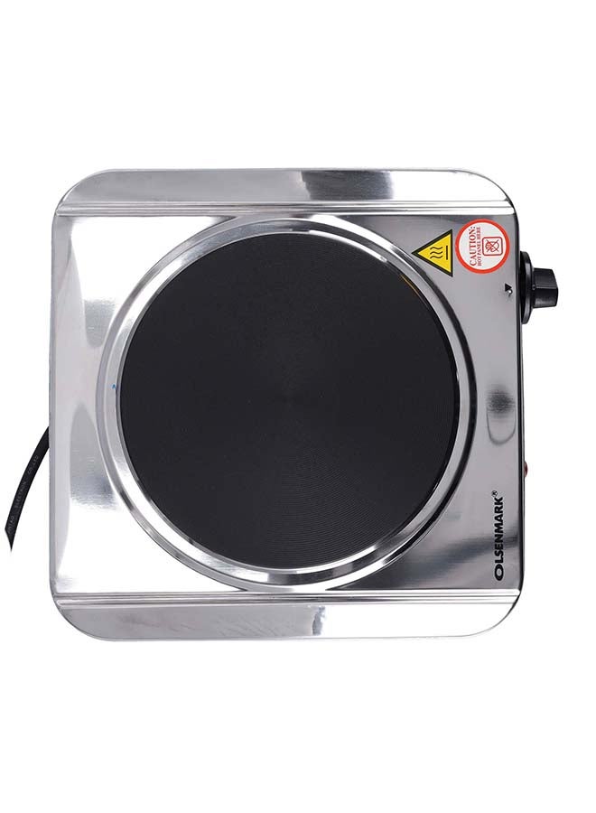 Olsenmark - Electric Hot Plate 1500.0 W OMHP2395 stainless steel/Black - Image 1