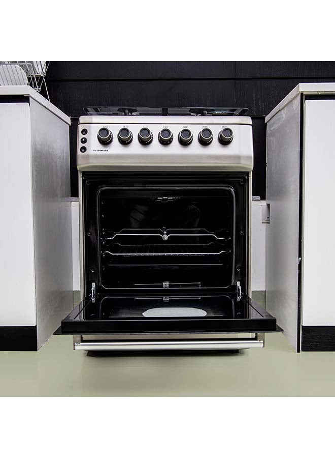 أولسنمارك أجهزة طهي تعمل بالغاز OMCR5004 أسود/ فضي - Image 2