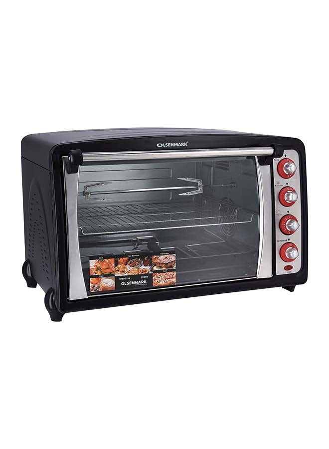 أولسنمارك - فرن كهربائي بوظيفة حَمل حراري وشواية 75.0 L 2280.0 W OMO2184 أسود - Image 1
