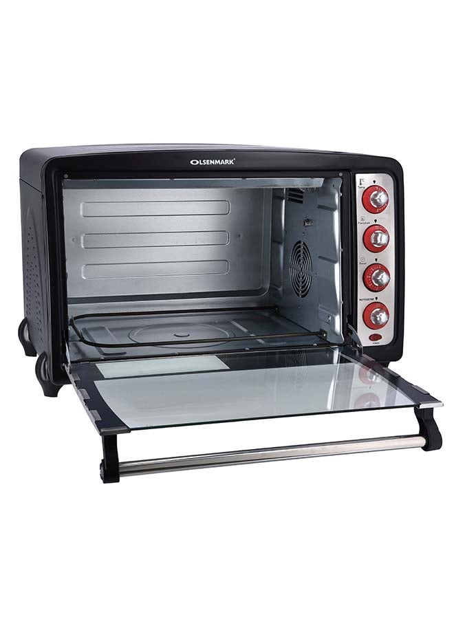 أولسنمارك - فرن كهربائي بوظيفة حَمل حراري وشواية 75.0 L 2280.0 W OMO2184 أسود - Image 1