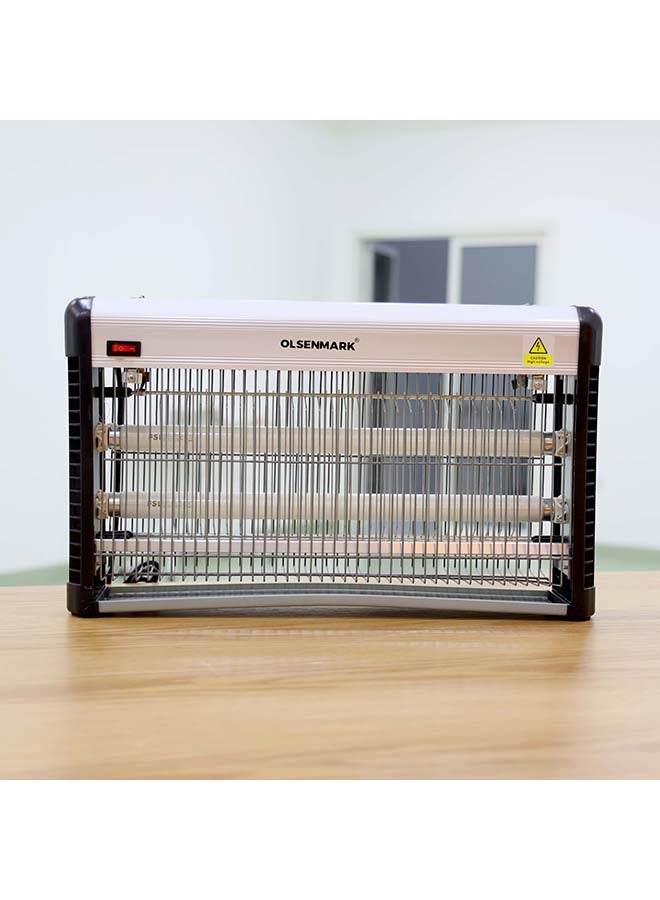 أولسنمارك صاعق حشرات كهربائي 40.0 W OMBK1797 أبيض\فضي\أسود - Image 2