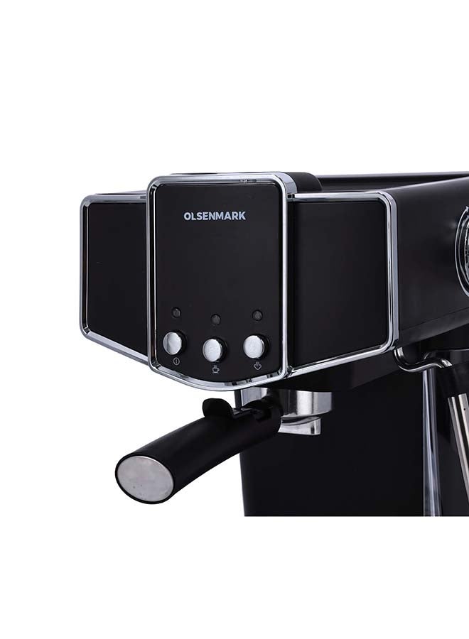 Olsenmark - Cappuccino Maker 1.2 L 1050.0 W OMCM2442 Black/Silver - Image 1