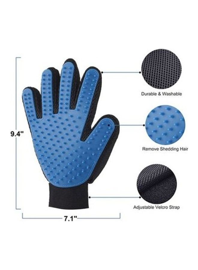 Pet Glove Blue/Black 9.4x7.1inch - Image 2