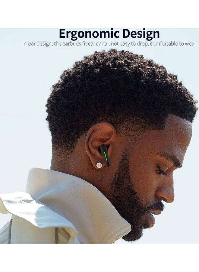 Lenovo Wireless Bluetooth Gaming Headphones Black - Image 5