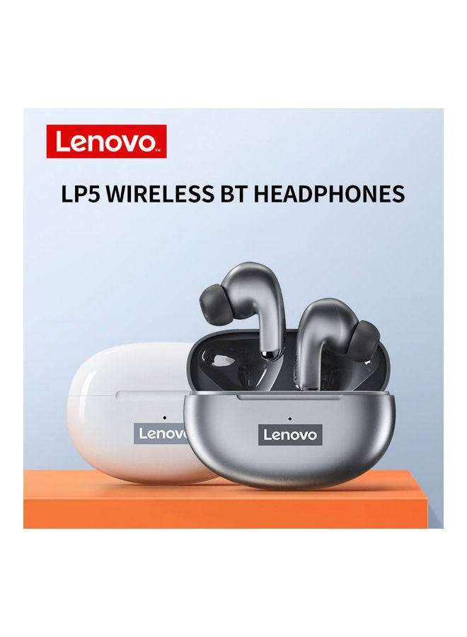 Lenovo True Wireless In-Ear Earbuds Grey - Image 5