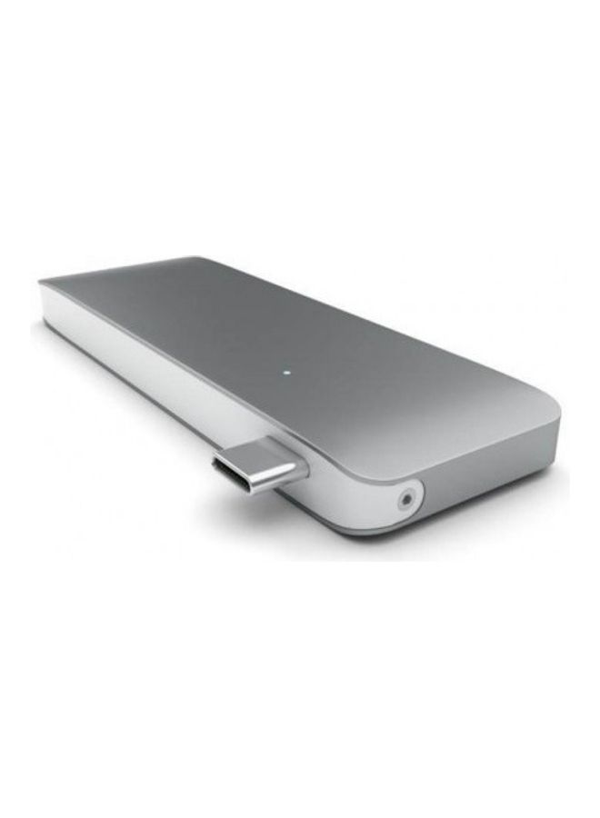 MARGOUN USB-C Multiport Extension Hub Adapter And Card Reader Grey - Image 3