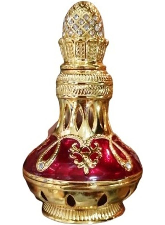 Handsomegift Empty Royal Oud Oil Bottle Red/Gold 12ml  - Image 2