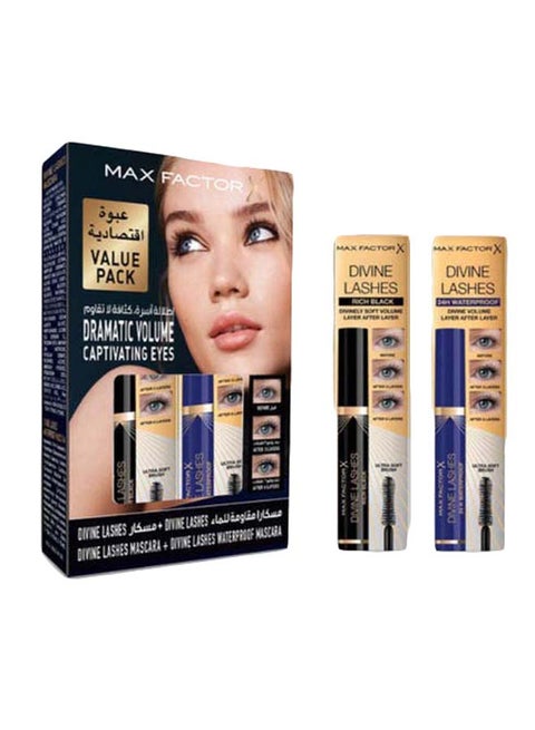 Divine Lashes Mascara Kit Black