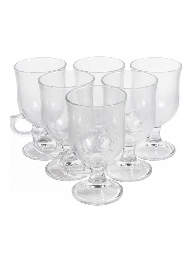 ARCOROC 6-Piece Irish Coffee Glass Set Clear 240ml  - Image 1