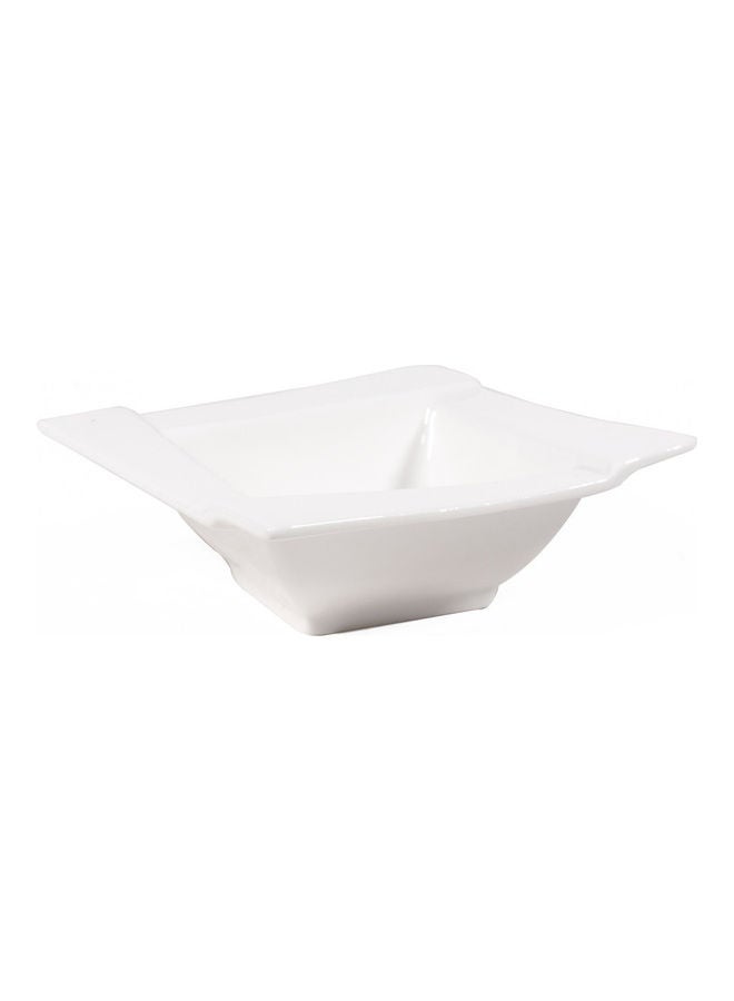 ARCOROC 6-Piece Square Appetizer Bowl With Rim Set White  - Image 2
