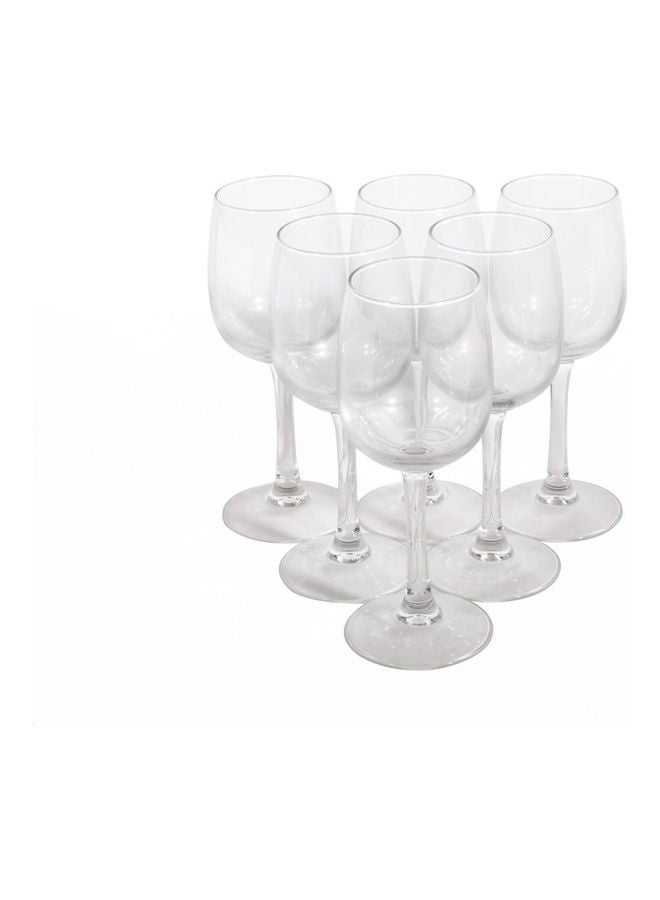 ARCOROC 6-Piece Elisa Stem Glass Set Clear 300ml  - Image 1