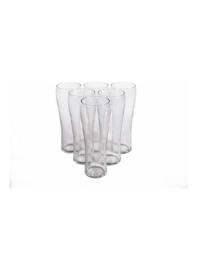 ARCOROC 6-Piece Edge Highball Glass Set Clear 580ml  - Image 1