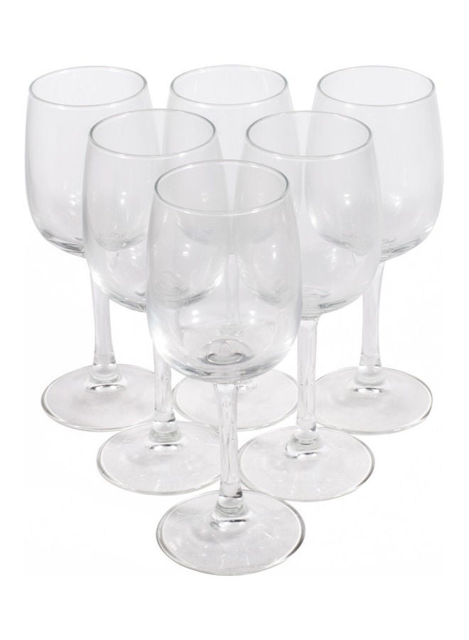 ARCOROC 6-Piece Elisa Stem Glass Set Clear 230ml  - Image 1