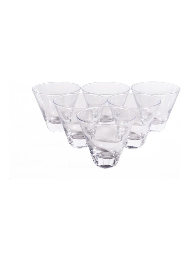 ARCOROC 6-Piece Cometa Old Fashioned Glass Set Clear 350ml  - Image 1