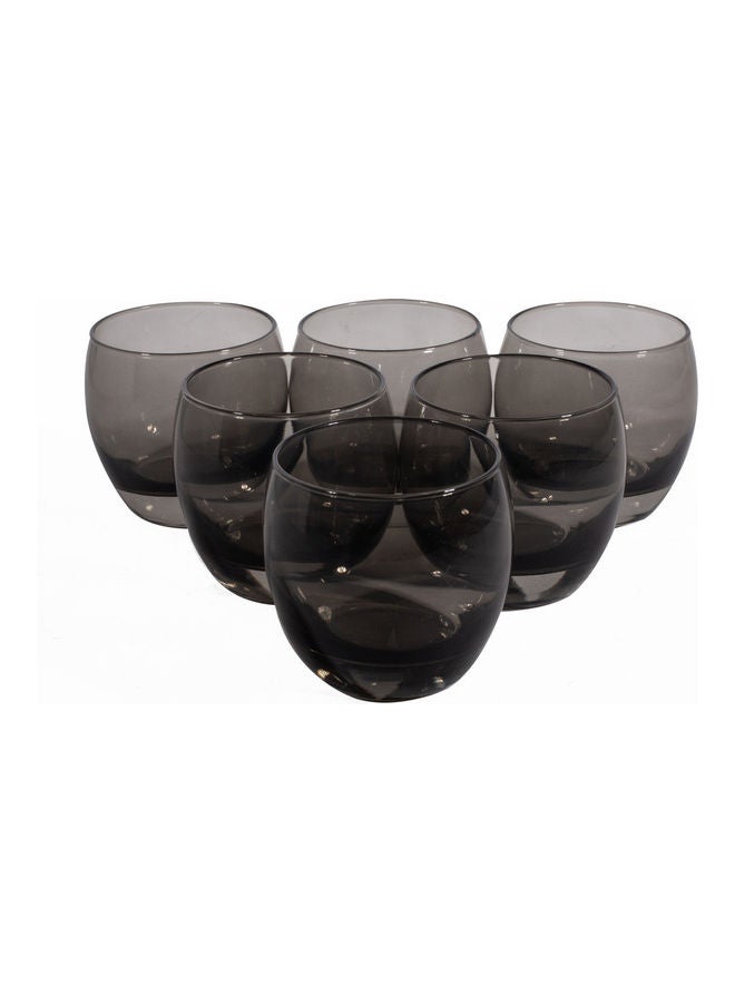 ARCOROC 6-Piece Salto Old Fashioned Glass Set Grey 320ml  - Image 1