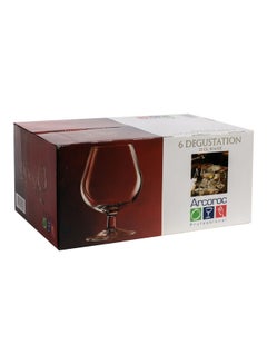 6-Piece Degustation Glass Set Clear 250ml - v1638102564/N52052926A_3