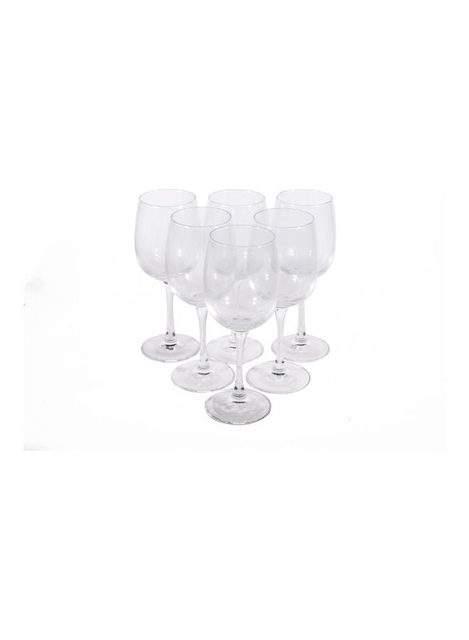 ARCOROC 6-Piece Elisa Stem Glass Set Clear 420ml  - Image 1