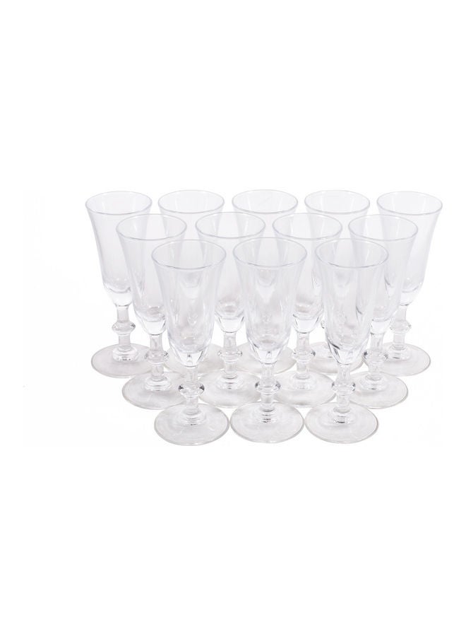 ARCOROC 12-Piece Vigne Stem Glass Sherry Set Clear 70ml  - Image 1