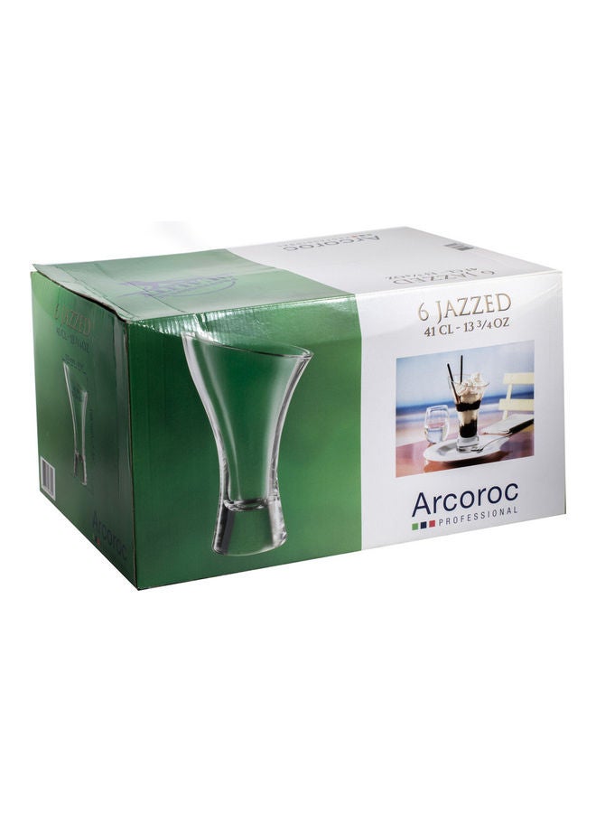 ARCOROC 6-Piece Jazzed Ice Cream Sundae Set Clear 410ml  - Image 3