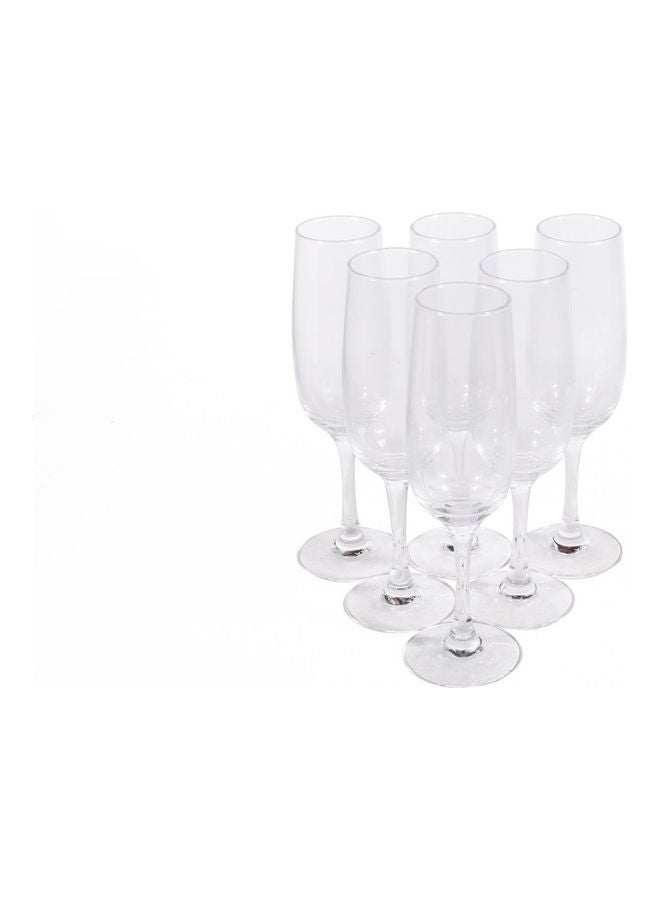 ARCOROC 6-Piece Elisa Glass Set Clear 170ml  - Image 1