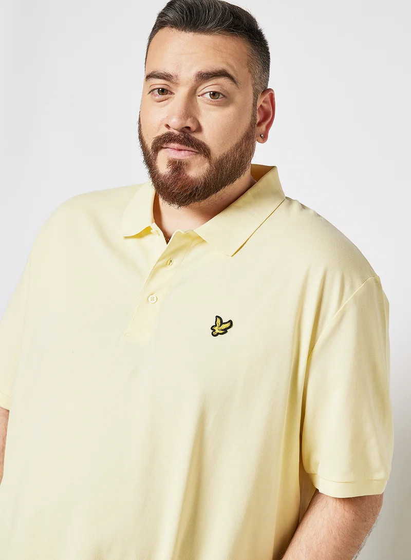 Lyle & Scott Plus Size Essential Polo Yellow