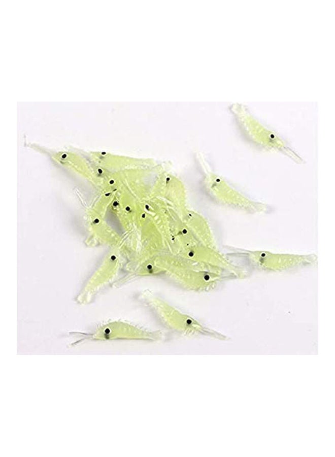 Fishing Soft Lure Pack Of 40 Soft Shrimp Bait