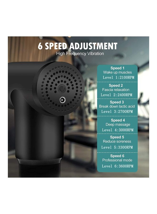 Arabest Portable Handheld Massage Gun Deep Tissue Electric Muscle Massager - Image 2