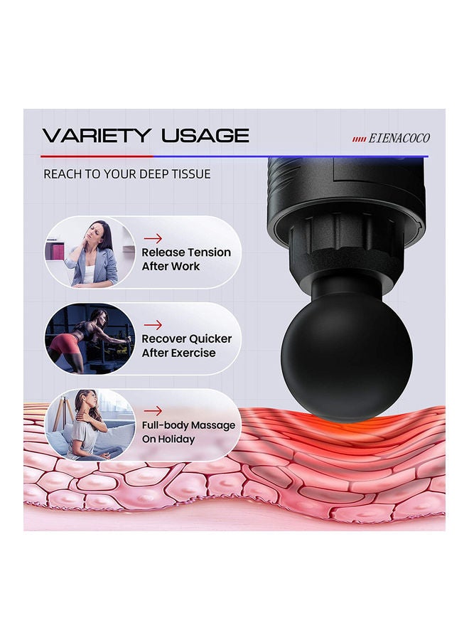 Arabest Portable Handheld Massage Gun Deep Tissue Electric Muscle Massager - Image 3
