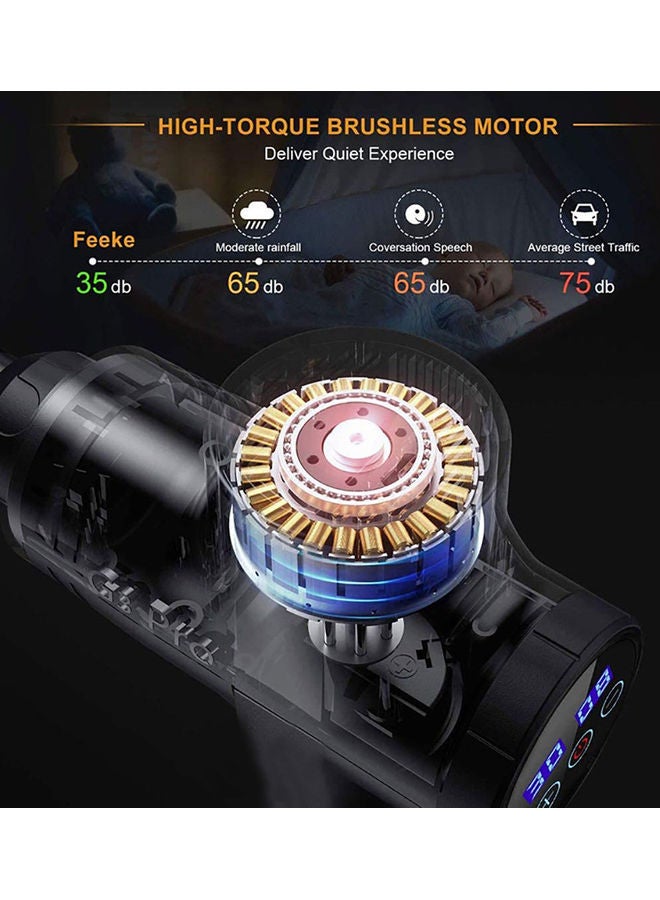 Arabest Portable Handheld Massage Gun Deep Tissue Electric Muscle Massager - Image 4