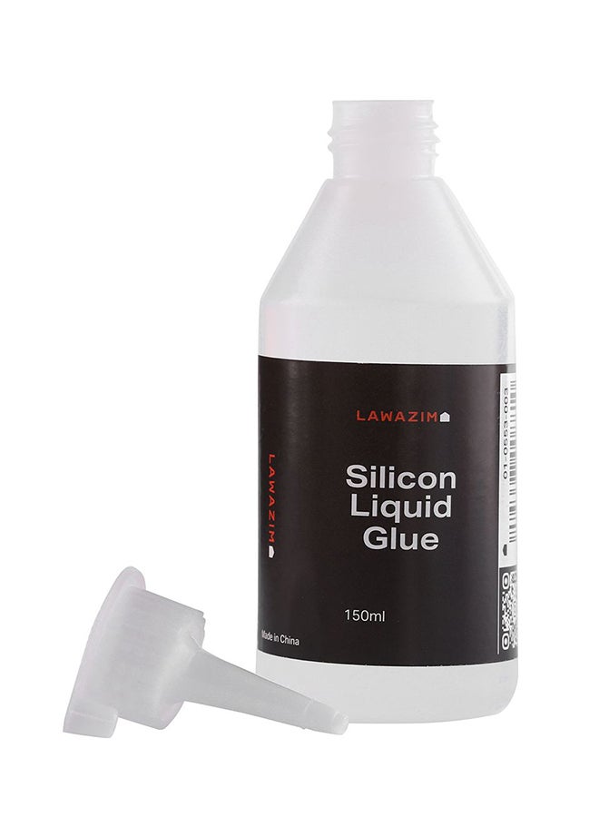 LAWAZIM - Silicone Liquid Glue White/Black 150ml - Image 1