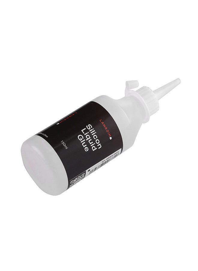 LAWAZIM - Silicone Liquid Glue White/Black 150ml - Image 1