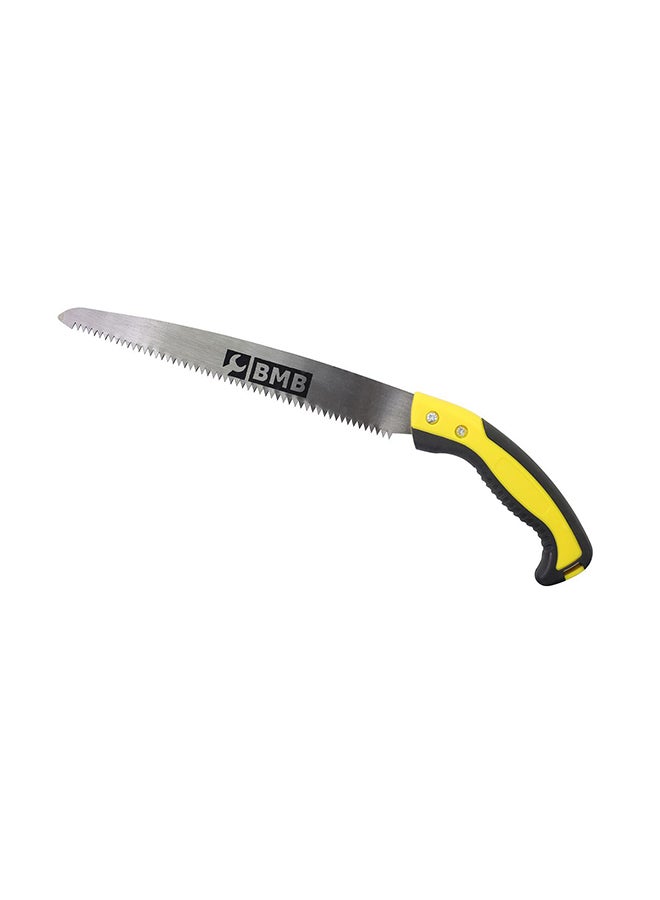 BMB tools Hand Saw Yellow/Black/Silver 11inch - Image 1