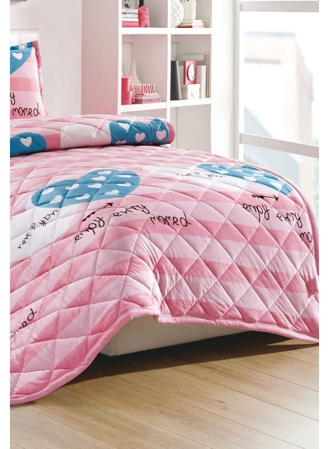 Sleep night 3 Pcs Single Size Kids All Season Reversible Soft Velvet Flannel Comforter Set polyester Multicolour 150 X 200cm  - Image 3