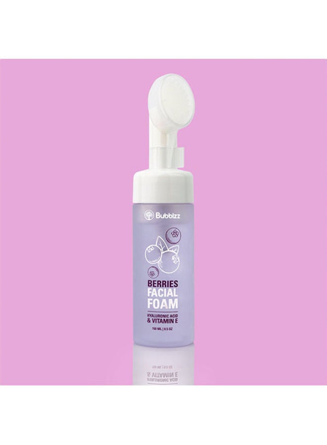 Bubblzz Berries Facial Foam Purple 150ml 