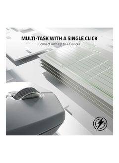 RAZER Pro Click Mini Portable Wireless Mouse - Silent, Tactile, Mouse Clicks, Sleek & Compact Design HyperScroll Technology, Productivity Dongle, 7 Programmable Buttons - White  - Image 5