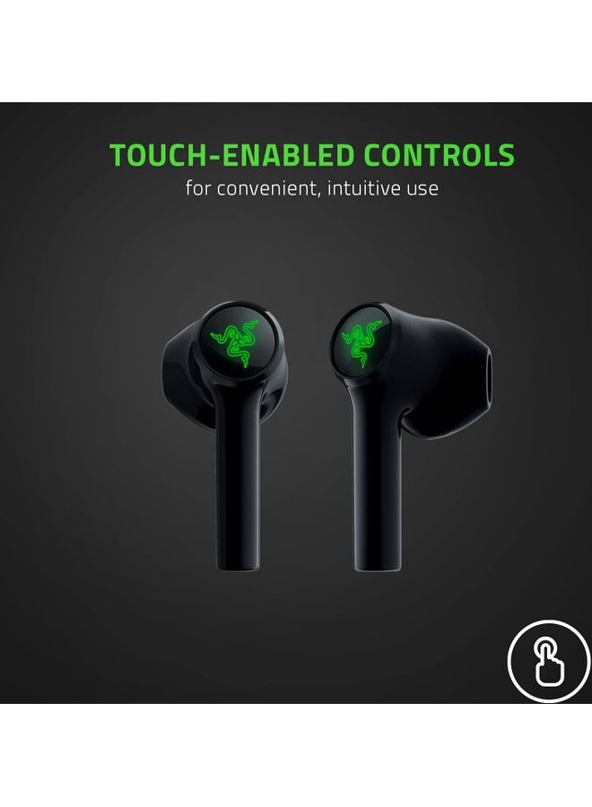 RAZER - Razer Hammerhead True Wireless X Wireless Low Latency Earbuds - 60 Ms Low Latency Gaming Mode, Mobile App CUStomization, CUStom-Tuned 13 Mm Drivers - - Image 1
