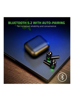 RAZER Razer Hammerhead True Wireless X Wireless Low Latency Earbuds - 60 Ms Low Latency Gaming Mode, Mobile App CUStomization, CUStom-Tuned 13 Mm Drivers -  - Image 3