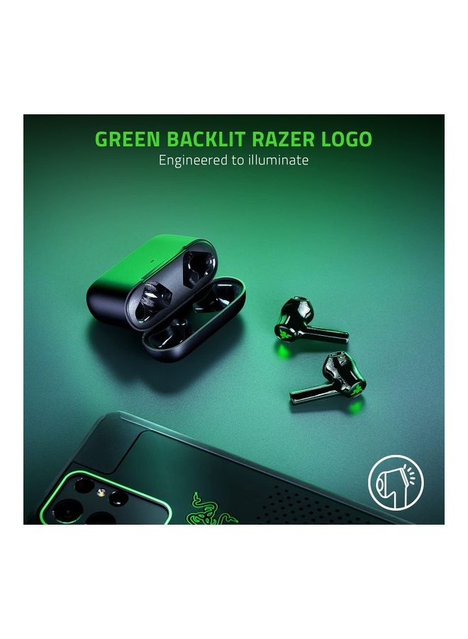 RAZER - Razer Hammerhead True Wireless X Wireless Low Latency Earbuds - 60 Ms Low Latency Gaming Mode, Mobile App CUStomization, CUStom-Tuned 13 Mm Drivers - - Image 1