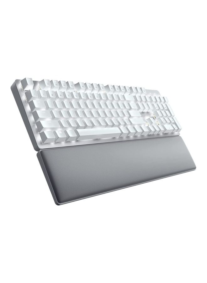 RAZER - Razer Pro Type Ultra Wireless Mechanical Keyboard - Silent, Linear Switches, Ergonomic Design, Hyperspeed Technology, Fully Programmable Keys & Smart Controls - White - Image 1