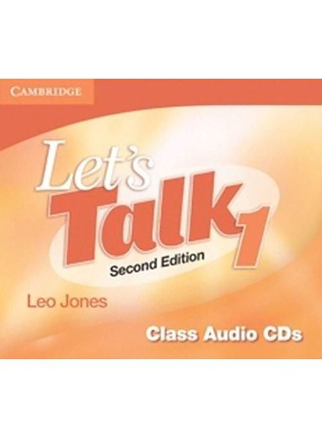 Let's Talk Class Audio CDs Paperback English by Jones 